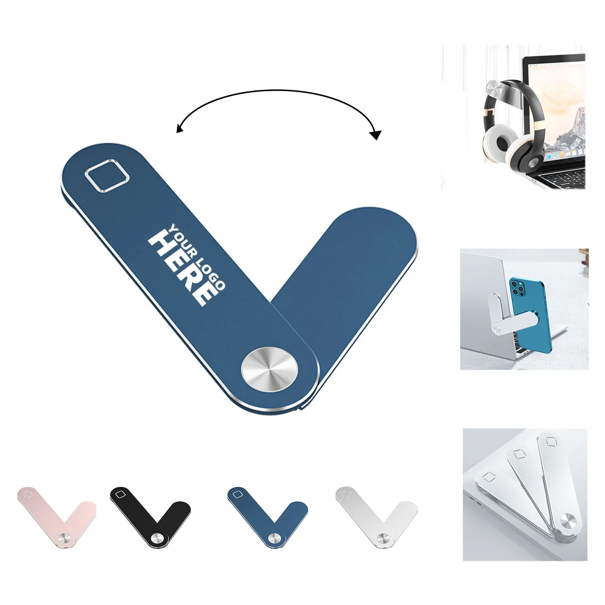 Magnetic Adjustable Phone Holder For Laptop 1