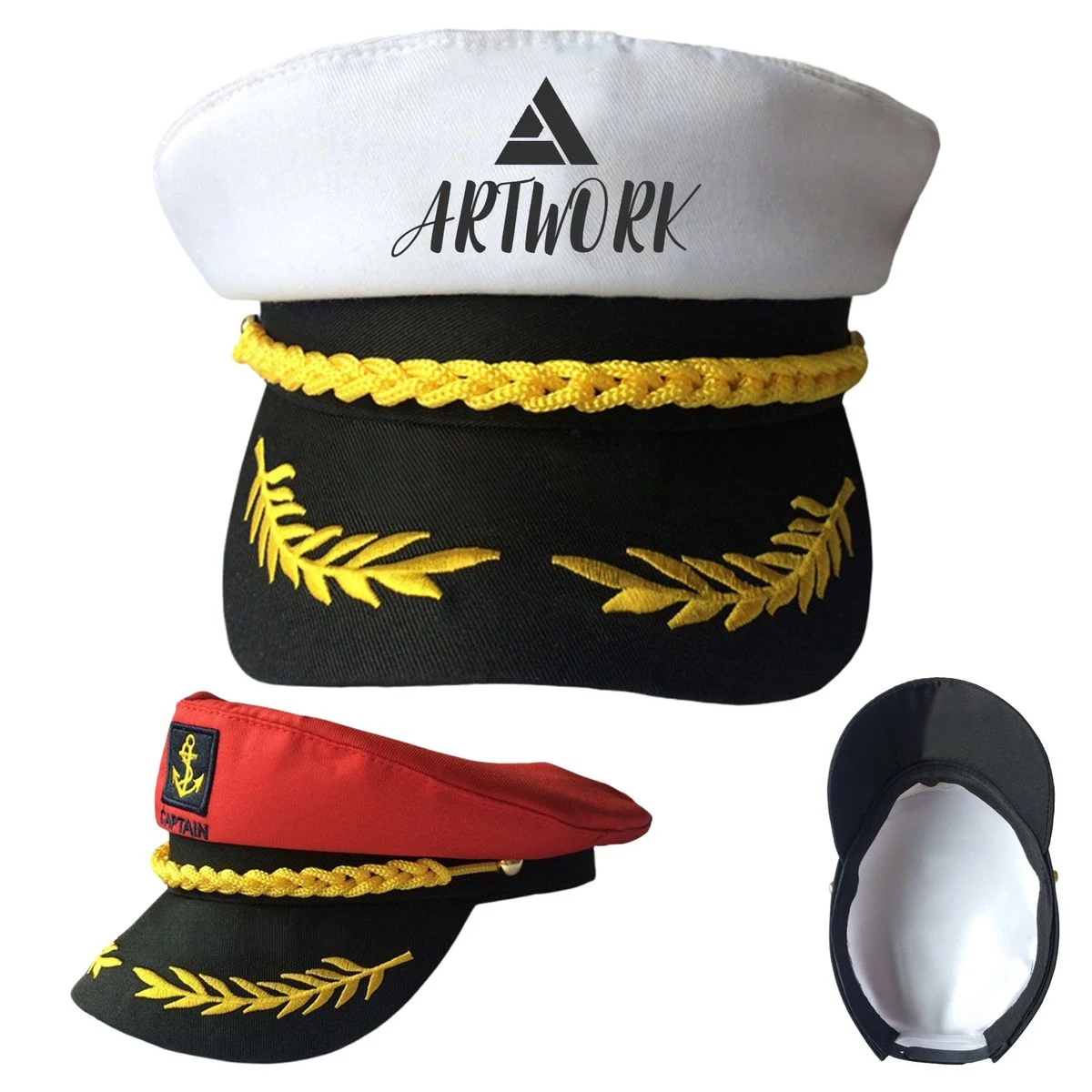 Navy Marine Admiral Style Hat 1