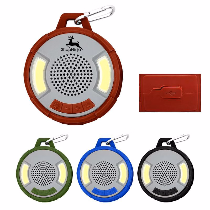 Outdoor Wireless Speaker With COB Light