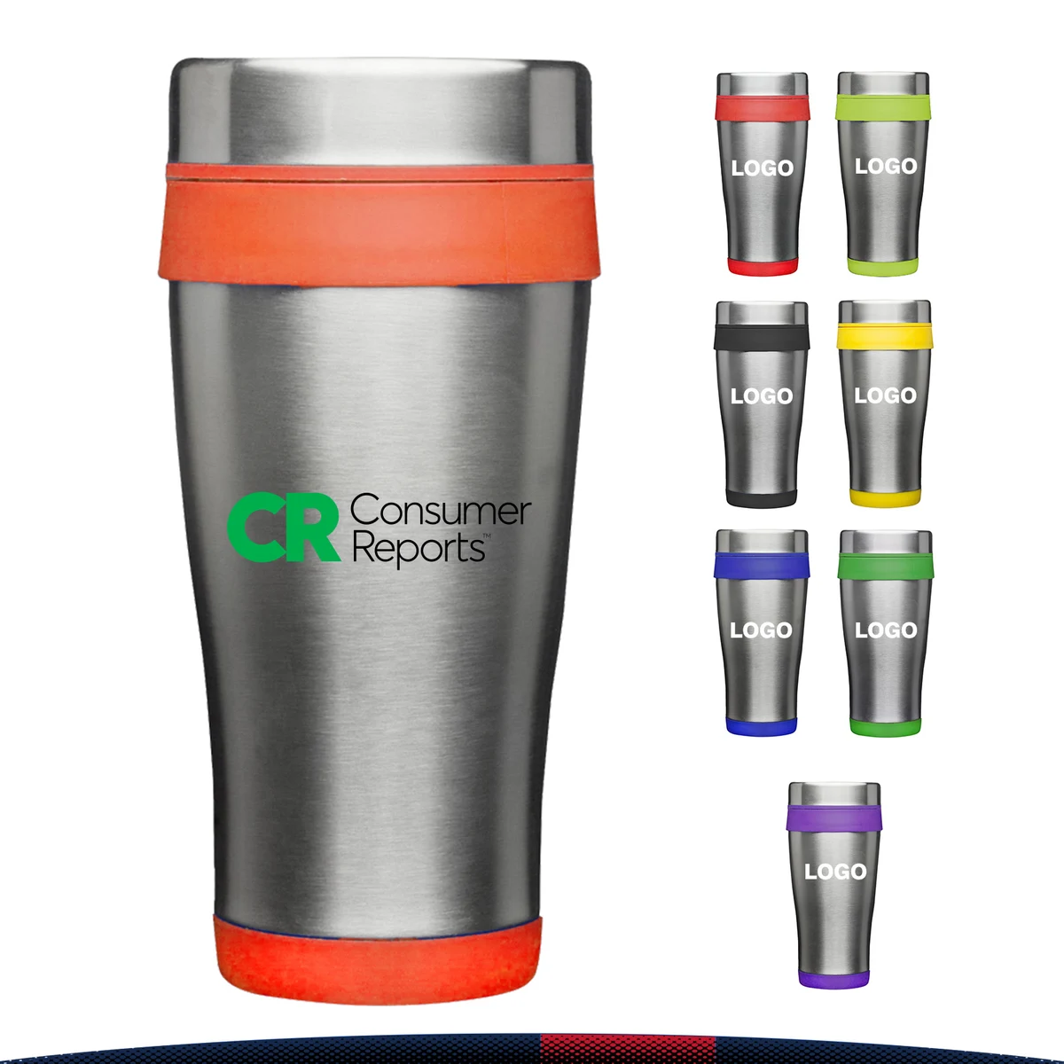 16 OZ. Jami Stainless Steel Travel Mug 1