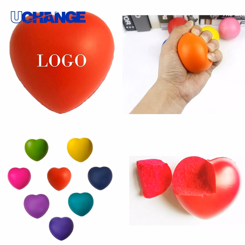 Heart-Shaped Training Stress Ball