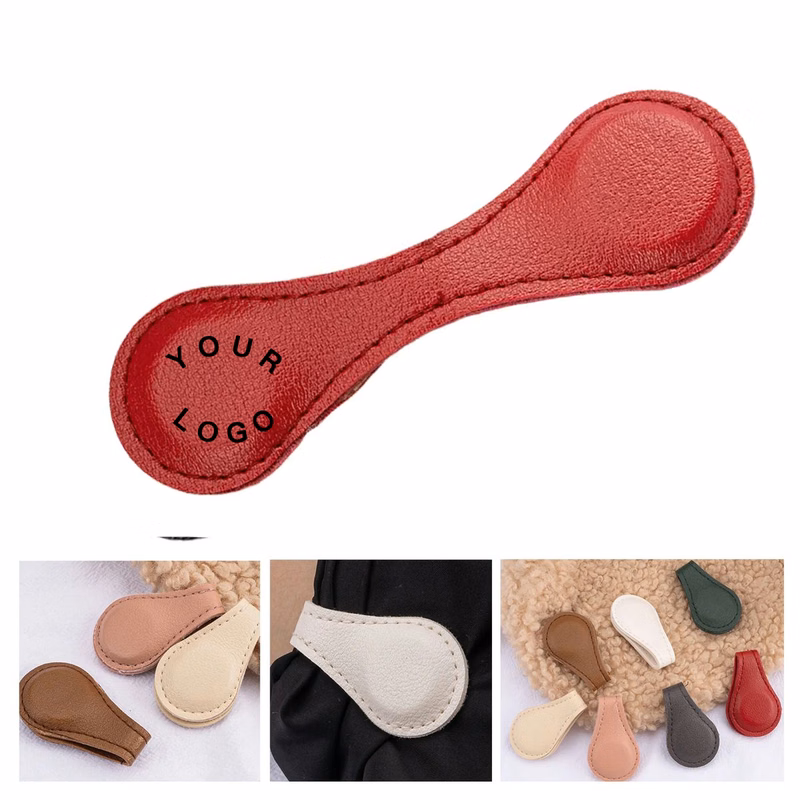 Durable PU Leather Bookmark with Double Sided Design