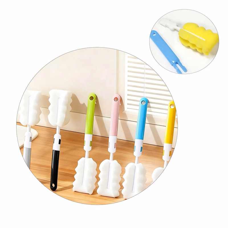 Custom Logo Reusable Bottle Washing Brush