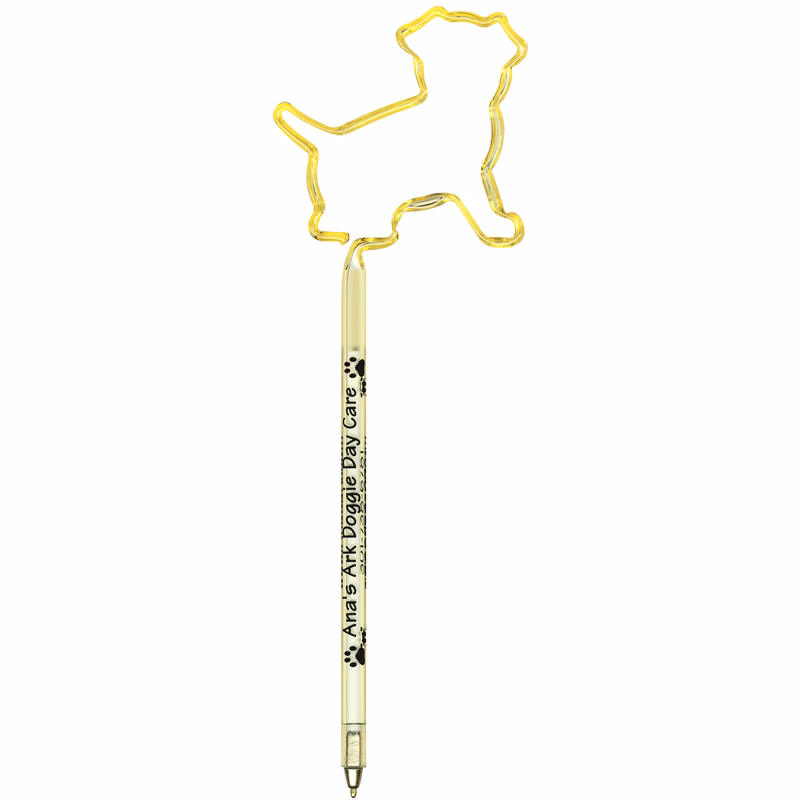Dog Puppy Inkbend Standard, Bent Pen