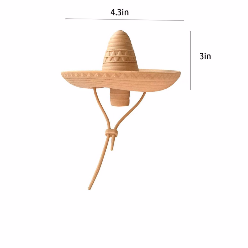 Creative Western Cowboy Straw Hat Wine Stopper