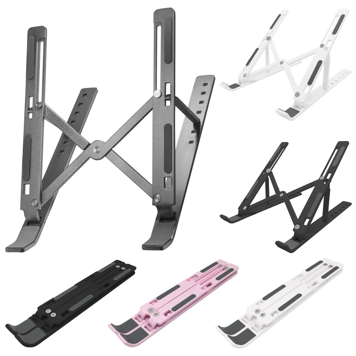 Foldable Laptop Plastic Stand 1