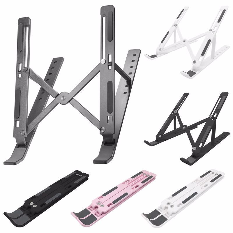 Foldable Laptop Plastic Stand