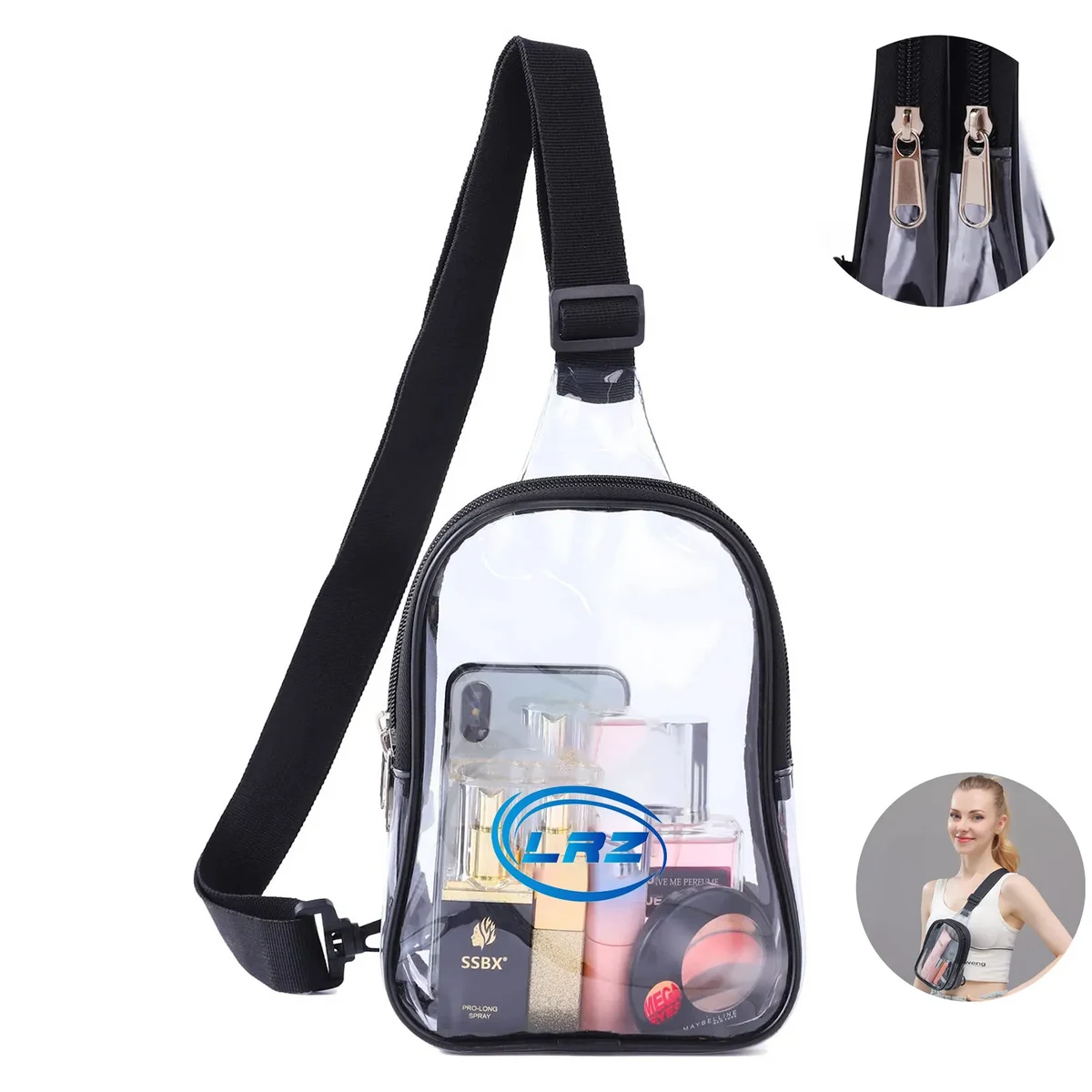 Mini Clear Sling Bag 1