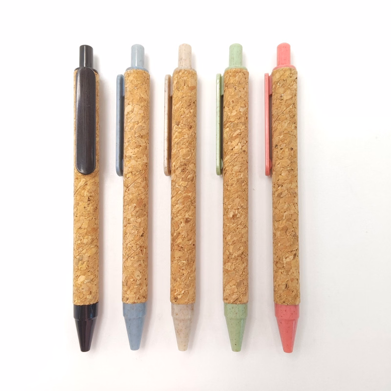 Cork-Tube Ballpoint Pen