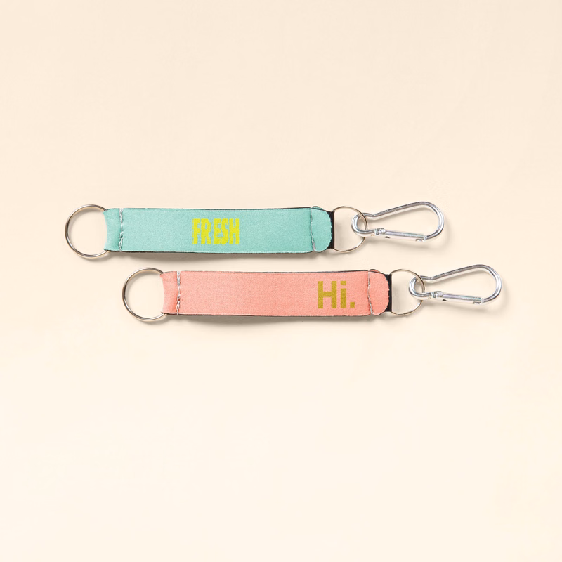 NEOPRENE KEY HOLDER WITH CARABINER