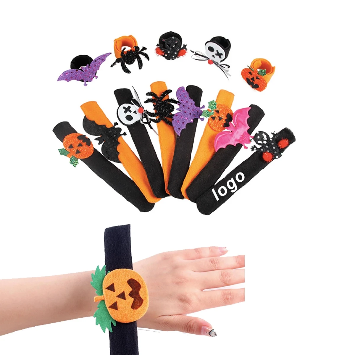 Halloween Slap Bracelets 1