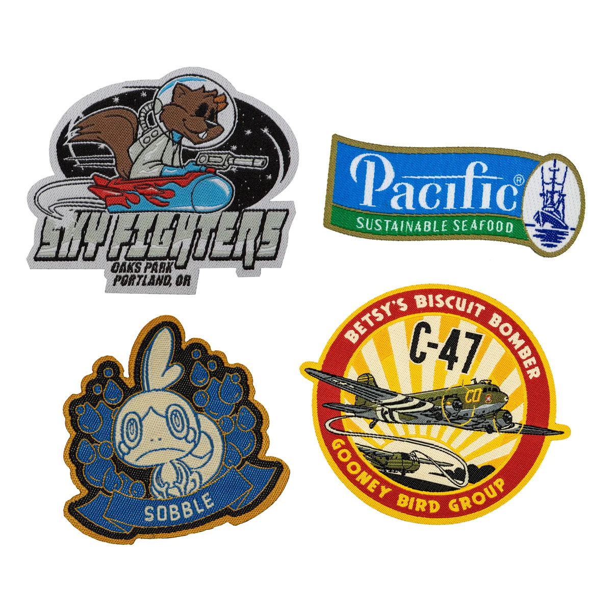 Custom Woven Patches (3-1/2") 1