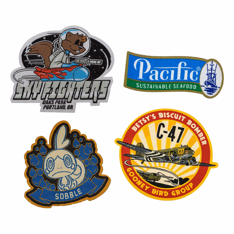 Custom Woven Patches (3-1/2")