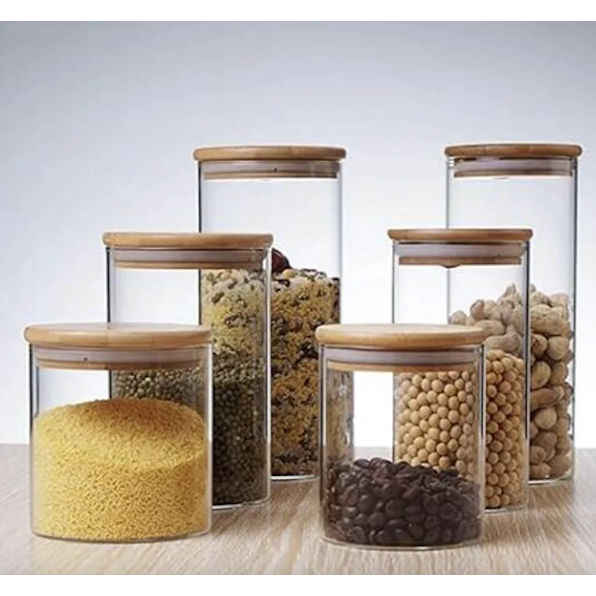Glass Canisters 1