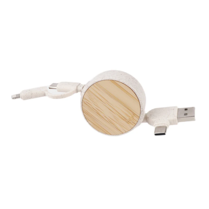 6-in-1 Eco-friendly Retractable Charging Cable 1