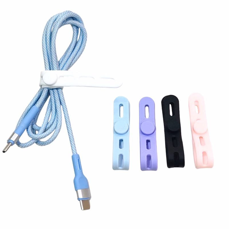 Adjustable Silicone Wire Organizer Clips
