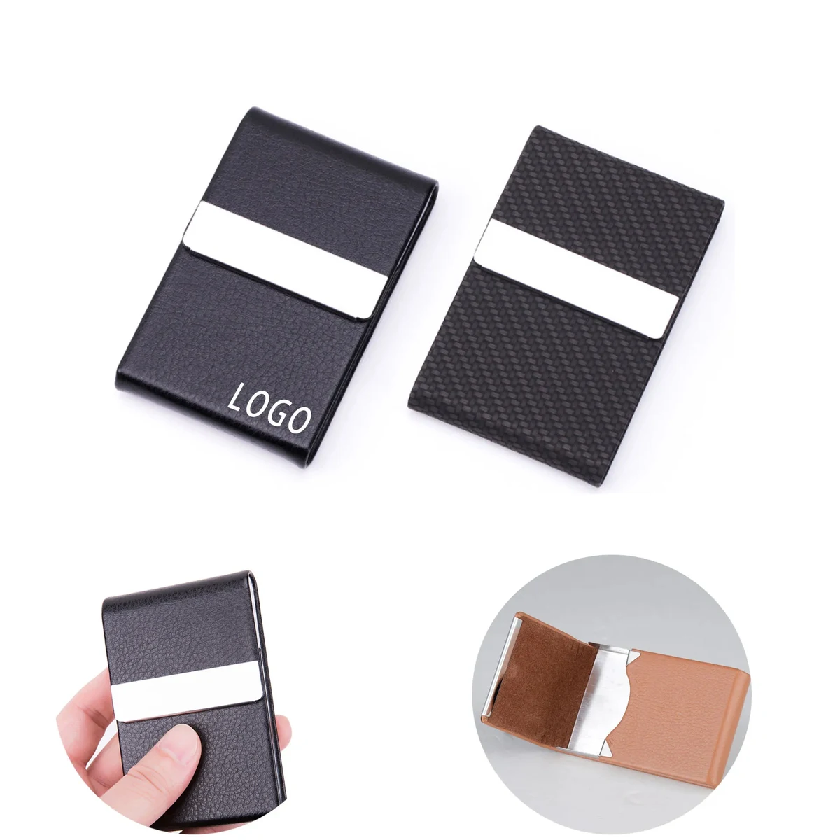 PU Cases-Business Card With Logo For Corporate,Finance 1