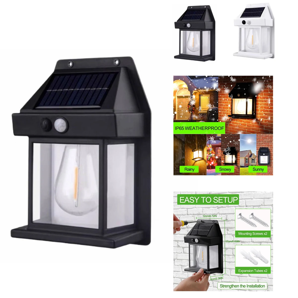 Solar Wall Lights Outdoor 1