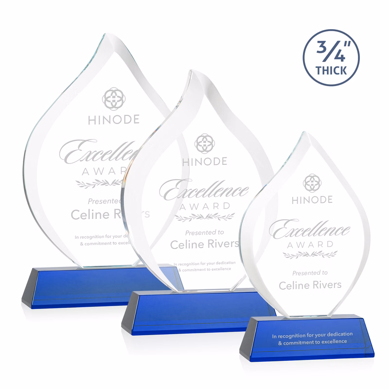 Worthington Award on Newhaven Base - Blue