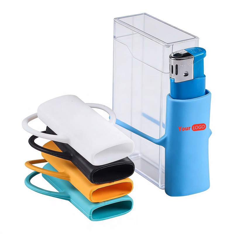 Multi-Color Silicone Lighter Protective Case