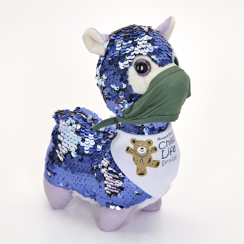 Bling Bling Series 8" Social Distance Llama