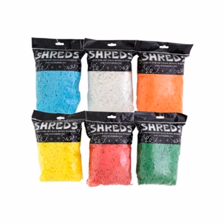 Tissue Shreds - Paper 6 Colors 50 Grams