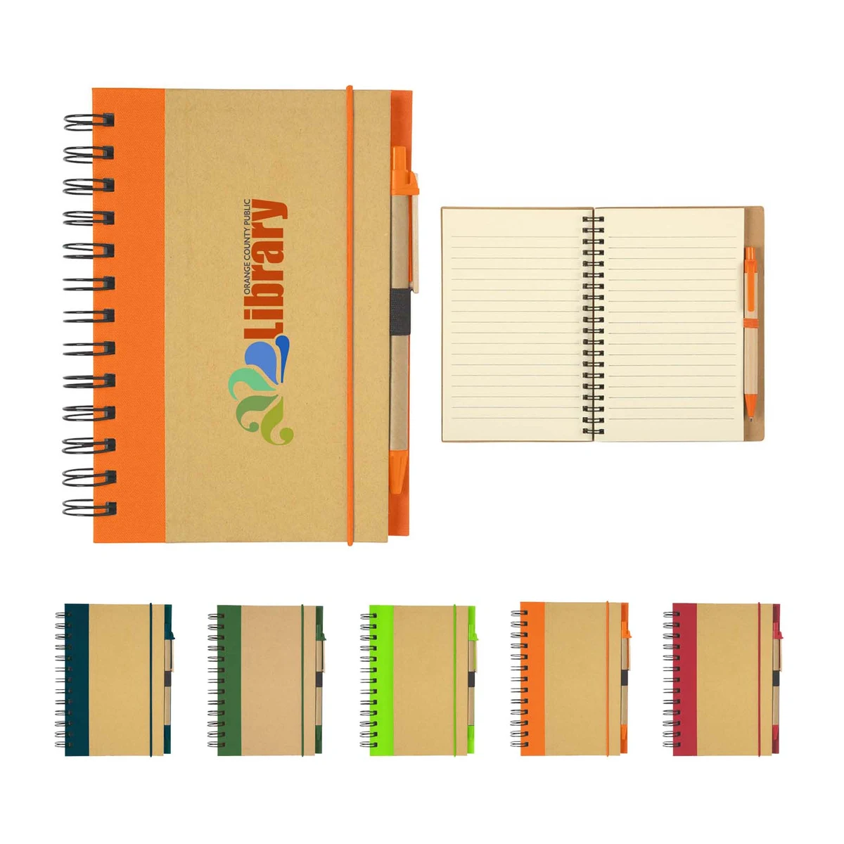 Jornikolor Eco Hardcover Journal & Pen 1