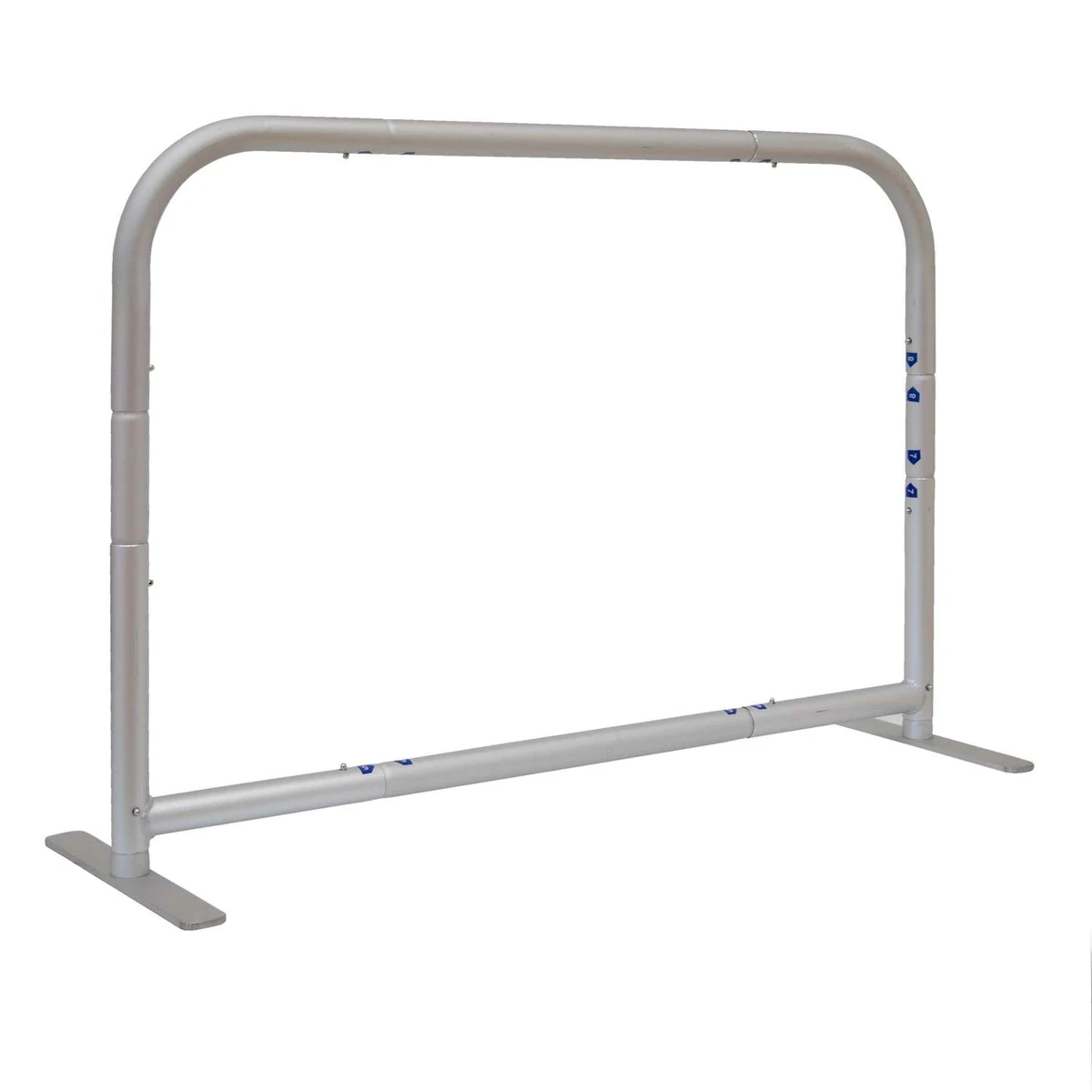 3'W x 2'H EuroFit™ Tabletop Straight Wall Hardware 1
