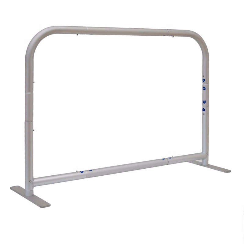 3'W x 2'H EuroFit™ Tabletop Straight Wall Hardware