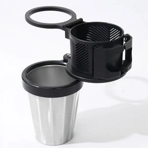 Car Cup Holder Expander With Mobile Stand 360 Rotating Base 1