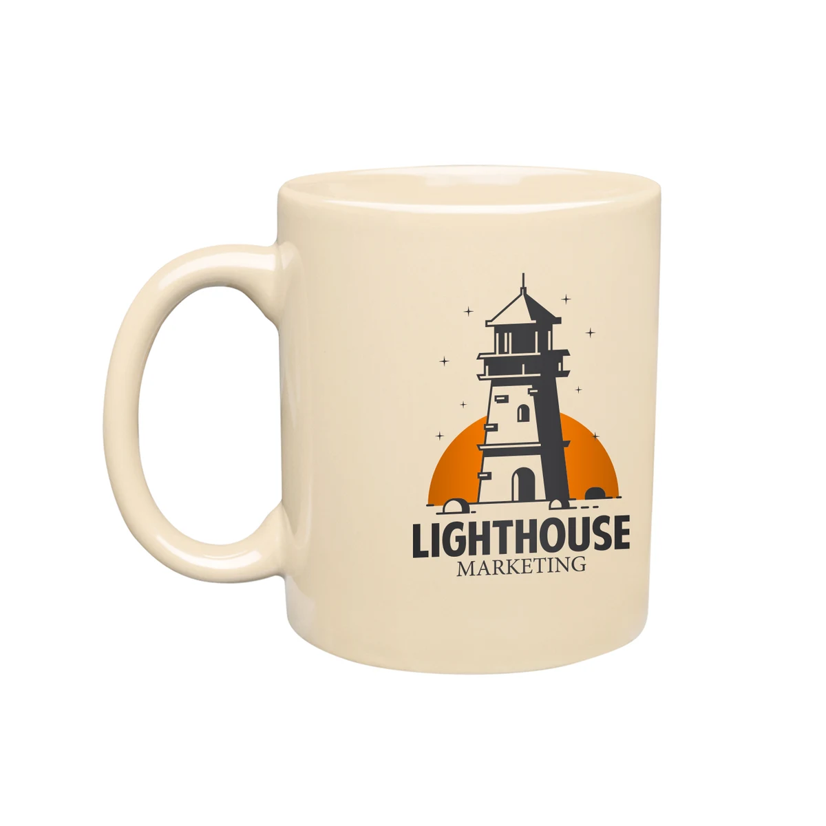 11 oz. Ceramic Custom Mug (2 Color Imprint) 1
