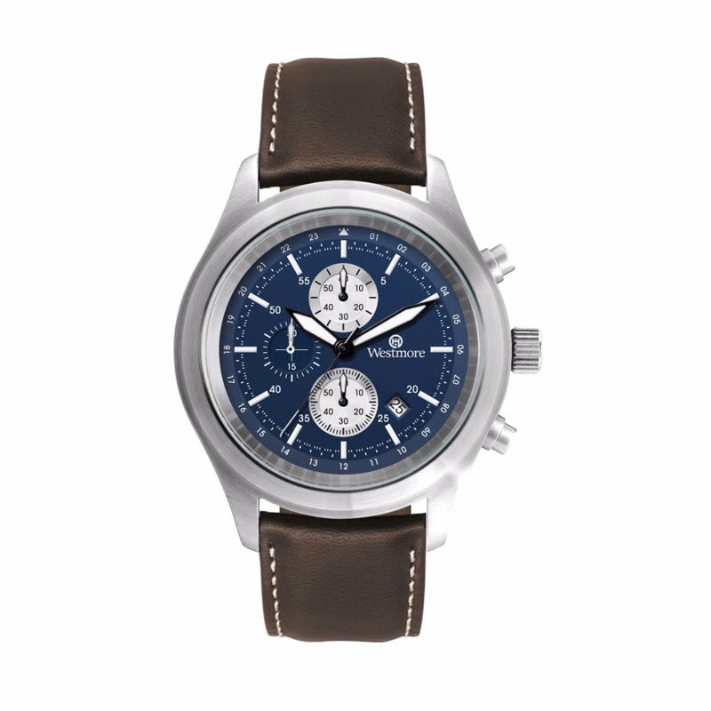 44.2MM, SS, SILVER CASE, CHRONO MVT, DTE