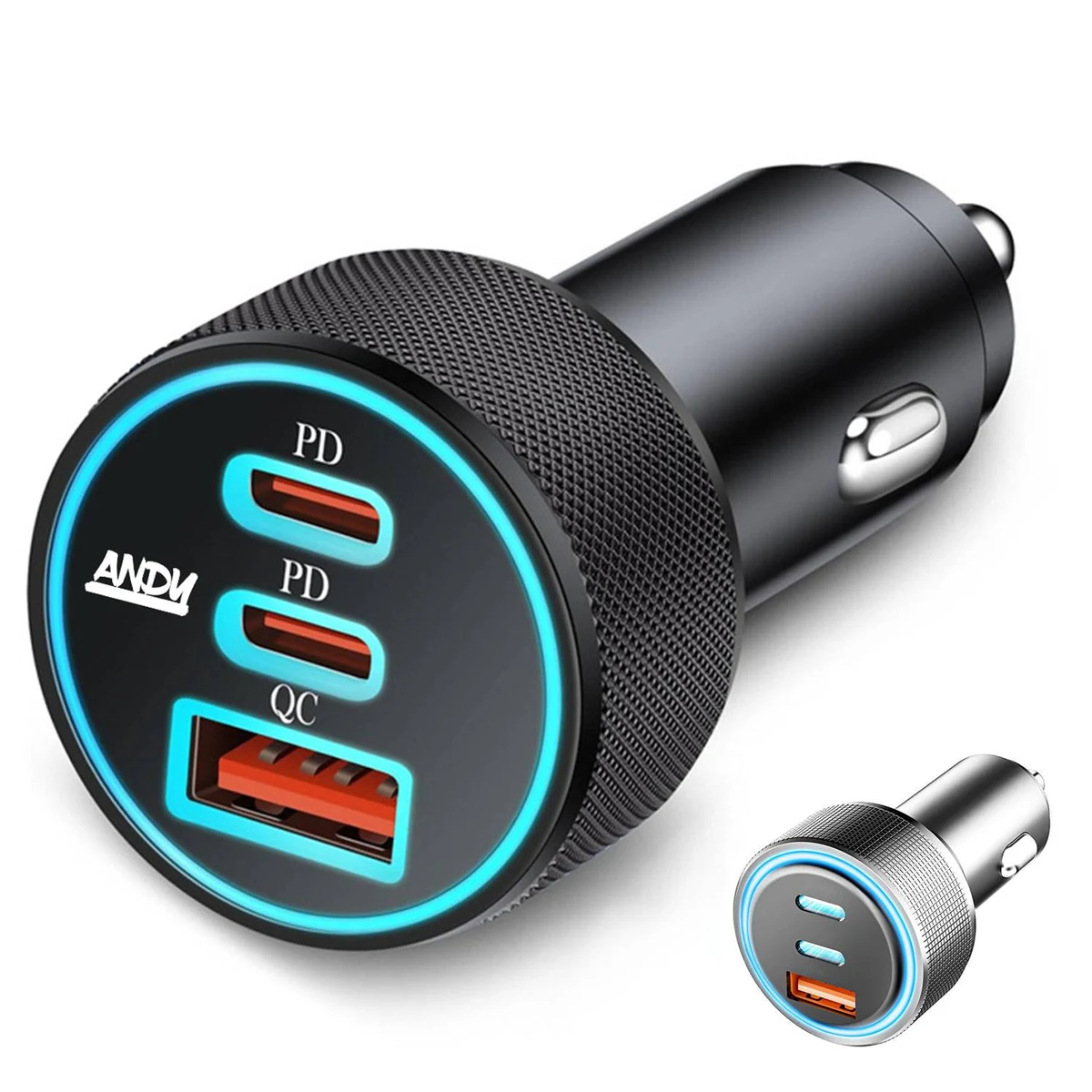 3-Port Ultra-Fast Car Charger 1