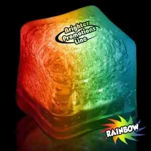 Rainbow Light Up Premium LitedIce Brand Ice Cube 1