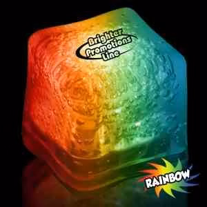 Rainbow Light Up Premium LitedIce Brand Ice Cube