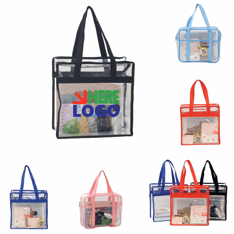 PVC Toiletry Transparent Tote Bag