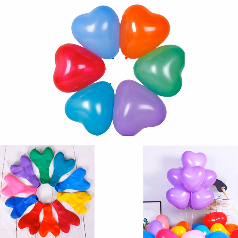 Heart-Shaped Aluminum Romantic Decoration Balloon