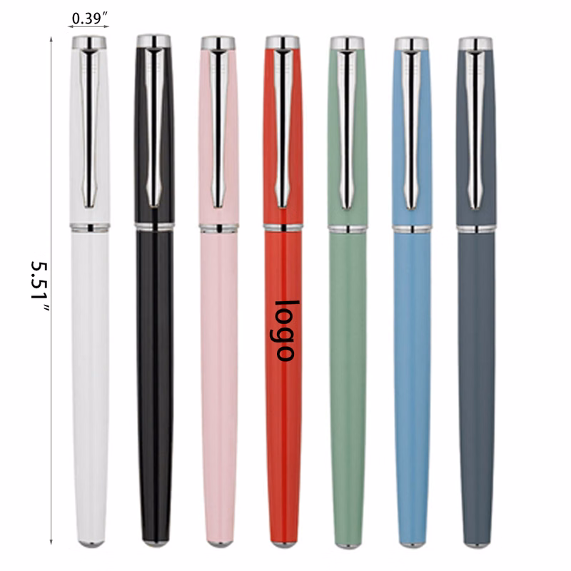 Customizable logo metal business pen