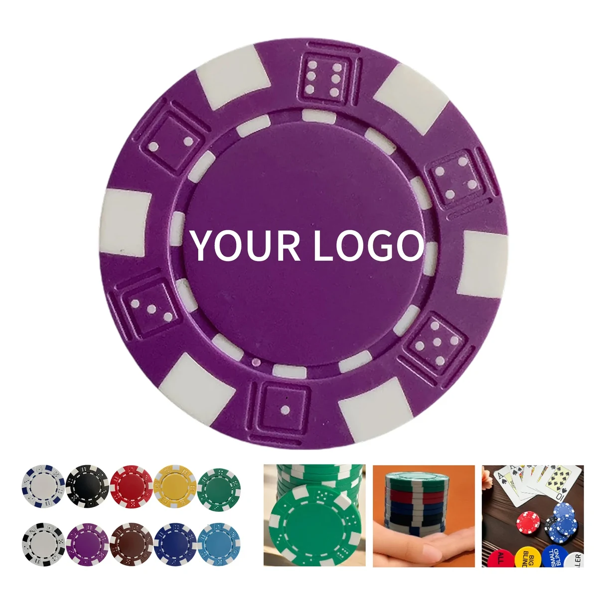 1.57 Inch ABS Game Poker Chip 1