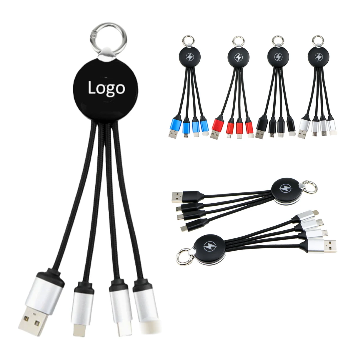 3 in 1 USB Cable Type C for Fast Charging 1