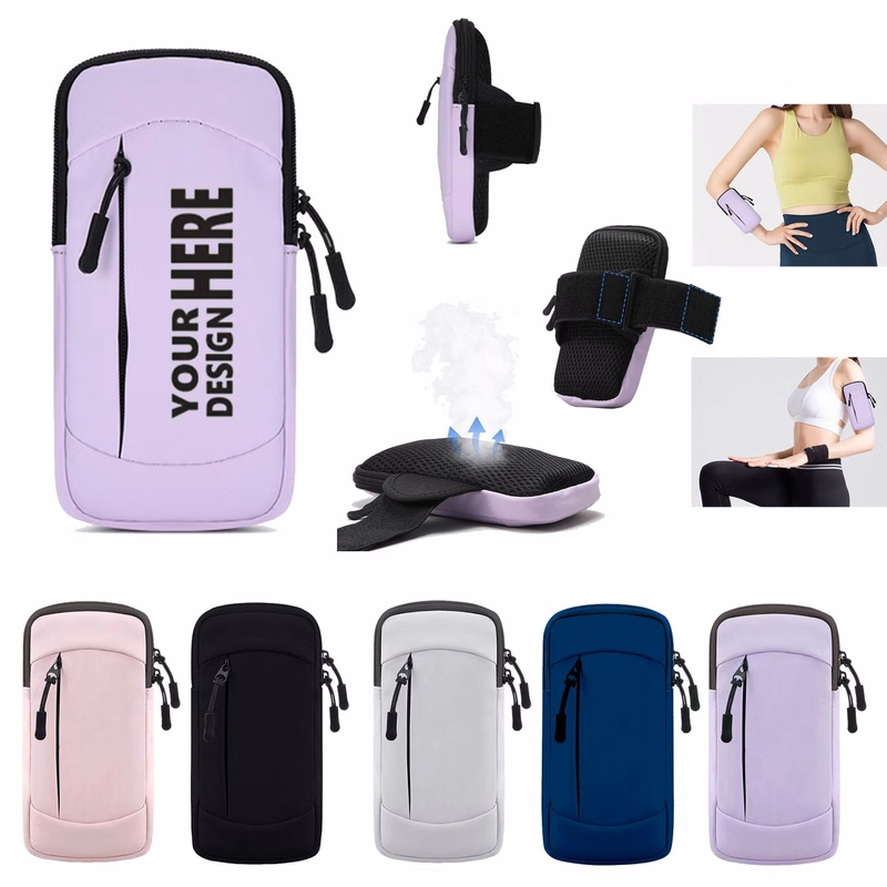 Running Fitness PU Phone Arm Pouch