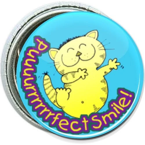 Puuuurrrrrrfect Smile, Kids Button 1