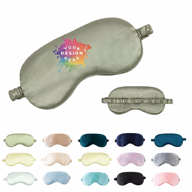 Full Color Silk-Like Blackout Sleep Mask