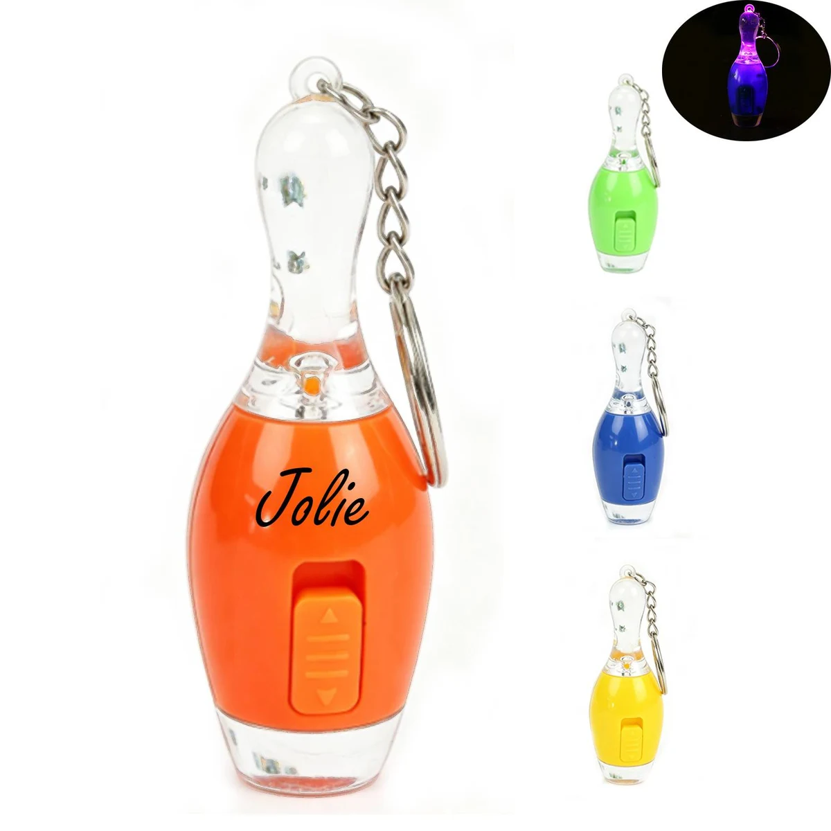 Bowling Flashlight Keychain 1