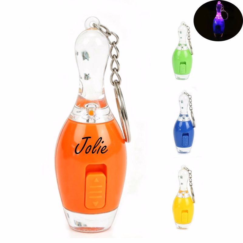 Bowling Flashlight Keychain