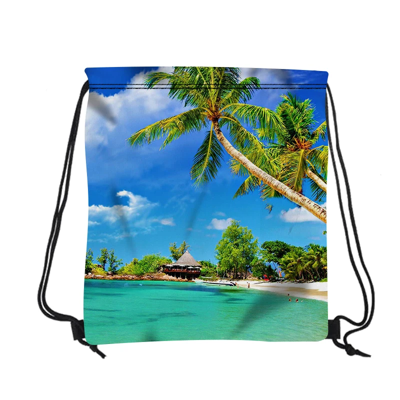 Full Color Polyester Drawstring BackPack 1