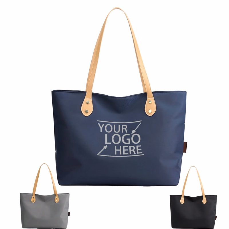 Nylon Shopping Tote Bag