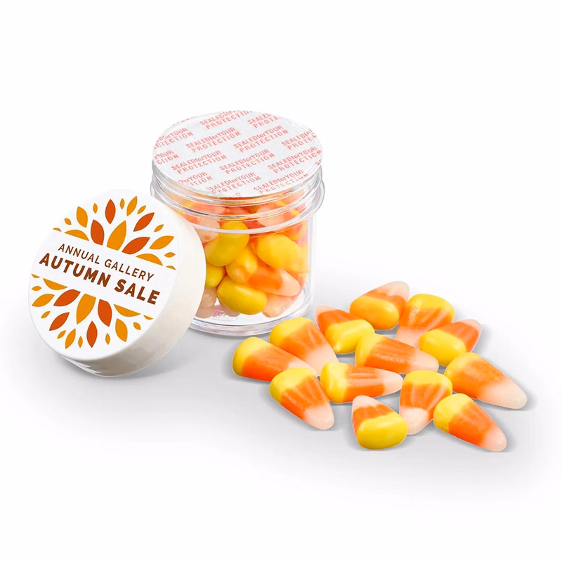 1 OZ JAR OF CANDY CORN