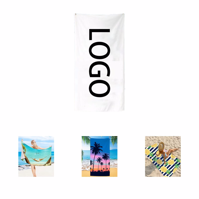 Quick-Dry Microfiber Beach Swim Towel