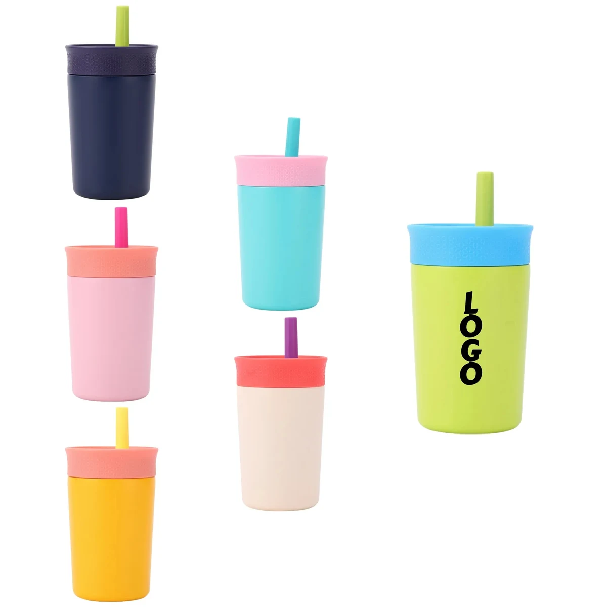 12oz Stainless Insulated Straw Cup 1